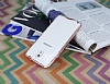 Eiroo Liquid Hybrid Samsung N9000 Galaxy Note 3 Rose Gold Kenarl effaf Silikon Klf - Resim: 2