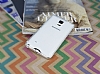 Eiroo Liquid Hybrid Samsung N9100 Galaxy Note 4 Silver Kenarl effaf Silikon Klf - Resim 1