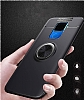 Eiroo Liquid Ring Huawei Mate 30 Lite Standl Krmz Silikon Klf - Resim 3