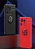 Eiroo Liquid Ring Xiaomi Mi Mix 4 Standl Siyah Silikon Klf - Resim: 6