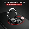 Eiroo Liquid Ring Realme 6 Standl Siyah-Lacivert Silikon Klf - Resim: 3