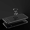Eiroo Liquid Ring Samsung Galaxy A02 Standl Siyah Silikon Klf - Resim: 6