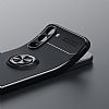 Eiroo Liquid Ring Samsung Galaxy S23 Plus Standl Lacivert Silikon Klf - Resim: 1