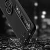 Eiroo Liquid Ring Xiaomi Mi 10 Standl Siyah Silikon Klf - Resim 6