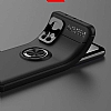 Eiroo Liquid Ring Xiaomi Mi 10T Standl Rose Gold Siyah Silikon Klf - Resim: 3