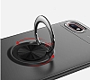 Eiroo Liquid Ring Xiaomi Redmi 6A Standl Lacivert-Siyah Silikon Klf - Resim 4