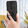 Eiroo Liquid Ring Xiaomi Redmi 9 Standl Lacivert Silikon Klf - Resim: 3