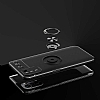 Eiroo Liquid Ring Xiaomi Poco F3 Standl Siyah Silikon Klf - Resim: 5