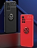 Eiroo Liquid Ring Xiaomi Redmi Note 11 Standl Lacivert-Siyah Silikon Klf - Resim: 10