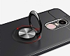 Eiroo Liquid Ring Xiaomi Redmi Note 4 / Redmi Note 4X Standl Lacivert-Siyah Silikon Klf - Resim: 1