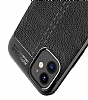 Dafoni Liquid Shield iPhone 12 Mini 5.4 in Ultra Koruma Siyah Klf - Resim: 3