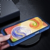 Eiroo Luxe Samsung Galaxy A32 4G Silikon Kenarl Lacivert Rubber Klf - Resim: 2