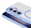 Eiroo Luxe Samsung Galaxy S24 Magsafe zellikli Silikon Kenarl Yeil Rubber Klf - Resim: 1