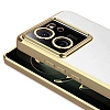 Eiroo Luxury Clear Xiaomi 13T Kamera Korumal Rose Gold Silikon Klf - Resim: 1