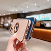 Eiroo Luxury Protection iPhone 12 Kamera Korumalı Mavi Silikon Kılıf - Resim: 5