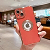 Eiroo Luxury Protection iPhone 13 Pro Max Kamera Korumalı Kırmızı Silikon Kılıf - Resim: 1