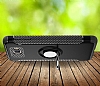 Eiroo Mage Fit Samsung Galaxy J5 Prime Standl Ultra Koruma Siyah Klf - Resim: 8