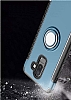 Eiroo Mage Fit Samsung Galaxy J8 Standl Ultra Koruma Gold Klf - Resim: 2