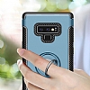 Eiroo Mage Fit Samsung Galaxy Note 9 Standl Ultra Koruma Siyah Klf - Resim: 1