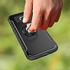 Eiroo Mage Fit Samsung Galaxy S7 Standl Ultra Koruma Siyah Klf - Resim: 5