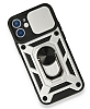 Eiroo Magnet Lens iPhone 11 Pro Max Ultra Koruma Silver Klf - Resim 1