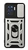 Eiroo Magnet Lens Oppo Reno 5 Lite Ultra Koruma Silver Klf