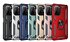 Eiroo Magnet Ring Xiaomi Redmi K40 Ultra Koruma Siyah Klf - Resim: 5