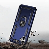 Eiroo Magnet Ring Samsung Galaxy A05 Ultra Koruma Lacivert Klf - Resim: 3