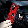 Eiroo Magnet Ring Xiaomi Redmi Note 11 Ultra Koruma Krmz Klf - Resim: 4