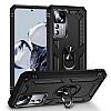 Eiroo Magnet Ring Xiaomi Mi 12T Pro Ultra Koruma Siyah Klf
