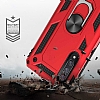 Eiroo Magnet Ring Xiaomi Mi 9 Ultra Koruma Krmz Klf - Resim: 2