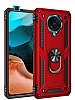 Eiroo Magnet Ring Xiaomi Poco F2 Pro Ultra Koruma Krmz Klf