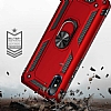 Eiroo Magnet Ring Xiaomi Redmi 9A Ultra Koruma Krmz Klf - Resim: 2
