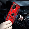 Eiroo Magnet Ring Xiaomi Redmi Note 10 Ultra Koruma Lacivert Klf - Resim 5