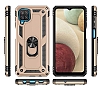 Eiroo Magnet Ring Samsung Galaxy M12 Ultra Koruma Krmz Klf - Resim: 7
