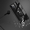 Eiroo Magnetics iPhone 13 Mini Ultra Koruma Siyah Klf - Resim 4