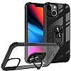Eiroo Magnetics iPhone 13 Mini Ultra Koruma Siyah Klf - Resim 2