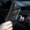 Eiroo Magnetics iPhone 13 Mini Ultra Koruma Siyah Klf - Resim 1