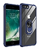 Eiroo Magnetics iPhone 7 Plus / 8 Plus Ultra Koruma Lacivert Klf