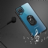 Eiroo Magnetics Samsung Galaxy M12 Ultra Koruma Krmz Klf - Resim 6