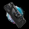 Eiroo Magnetics Samsung Galaxy M22 Ultra Koruma Siyah Klf - Resim: 5