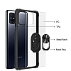 Eiroo Magnetics Samsung Galaxy M51 Ultra Koruma Krmz Klf - Resim: 2