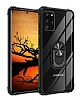Eiroo Magnetics Samsung Galaxy Note 20 Sper Koruma Siyah Klf