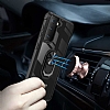 Eiroo Magnetics Samsung Galaxy S21 Sper Koruma Krmz Klf - Resim: 4