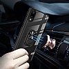 Eiroo Magnetics Samsung Galaxy A02 Ultra Koruma Siyah Klf - Resim: 1