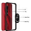 Eiroo Magnetics Xiaomi Redmi 8A Ultra Koruma Siyah Klf - Resim: 2