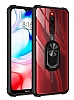Eiroo Magnetics Xiaomi Redmi 8A Ultra Koruma Siyah Klf