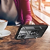 Eiroo Magnetics Xiaomi Redmi Note 10S Ultra Koruma Lacivert Klf - Resim 3