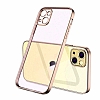 Eiroo Matte Crystal iPhone 13 Kamera Korumal Gold Rubber Klf