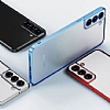 Eiroo Matte Crystal Samsung Galaxy S22 5G Siyah Rubber Kılıf - Resim: 3
